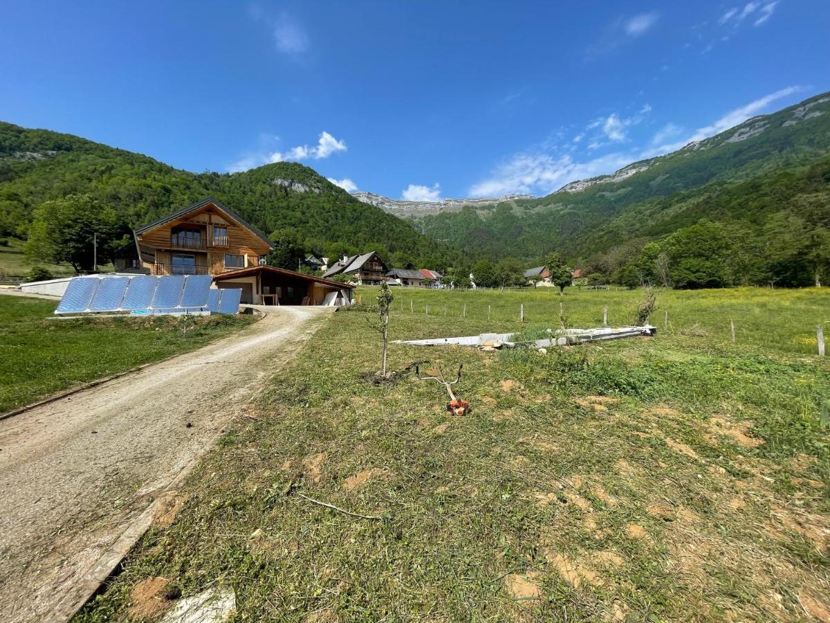 CHALET LA FOUGERE 15 personnes 180m2 bauges Savoie Thoiry Thoiry  Extérieur photo