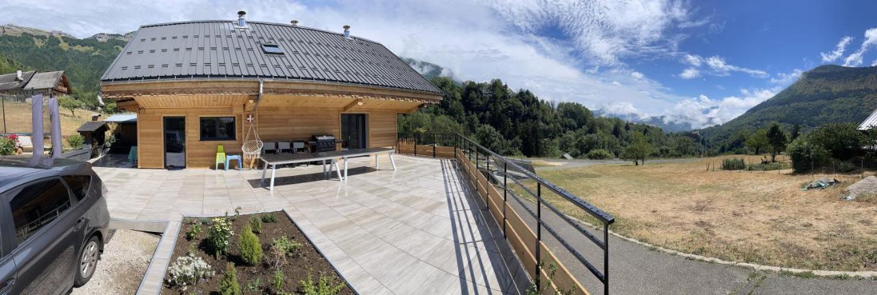CHALET LA FOUGERE 15 personnes 180m2 bauges Savoie Thoiry Thoiry  Extérieur photo